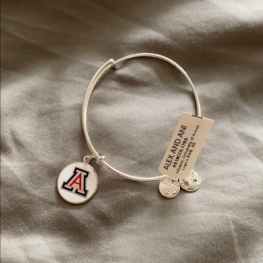 Alex and Ani U of A bracelet NWT!